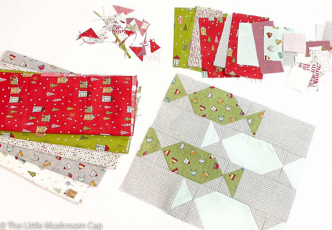 Christmas Quilt Christmas Time QuiltAlong The Little Mushroom Cap