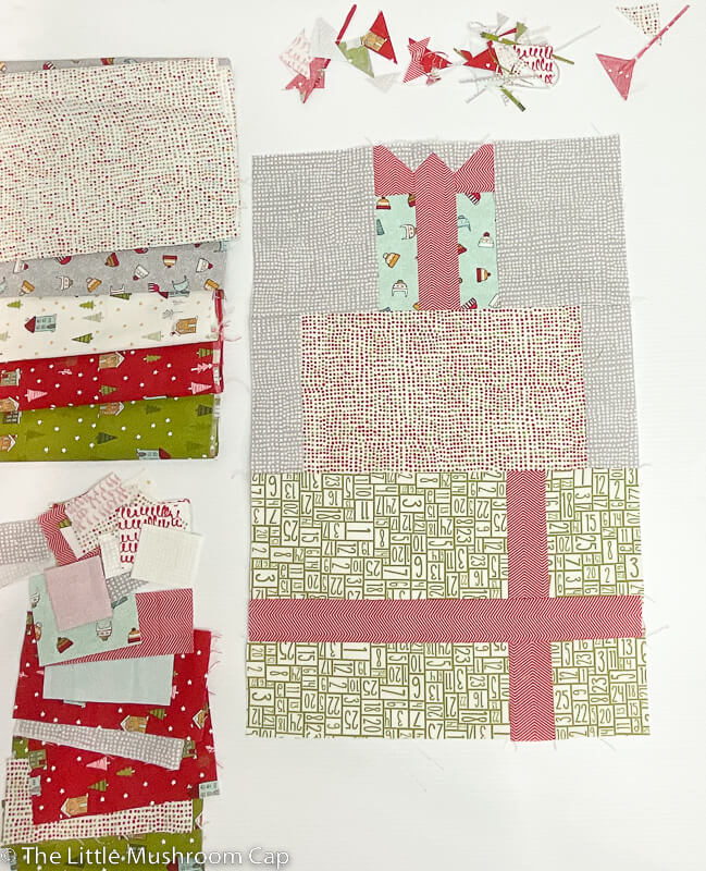 Christmas Quilt Christmas Time QuiltAlong Week 4 The Little